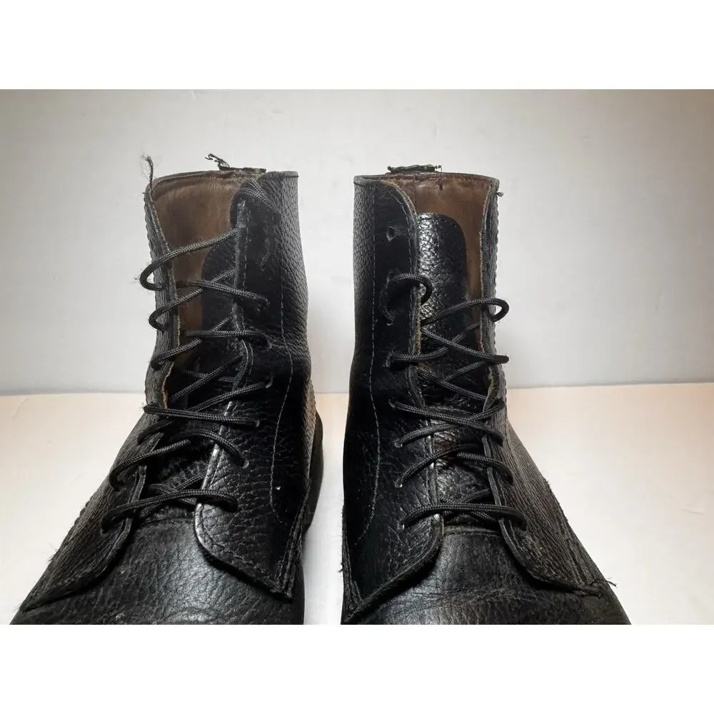 Women’s Size 8 Doc Martens Eldritch Black Leather Pebble grain Boots Cut Tag